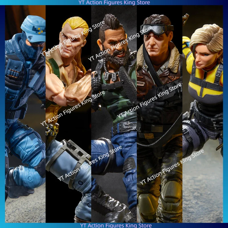 In Stock Hasbro, Special Forces, General Hawk Spiral Agent Ripper Cordon, Bazel 6 Inch Action Figure Toy Collection Gift
