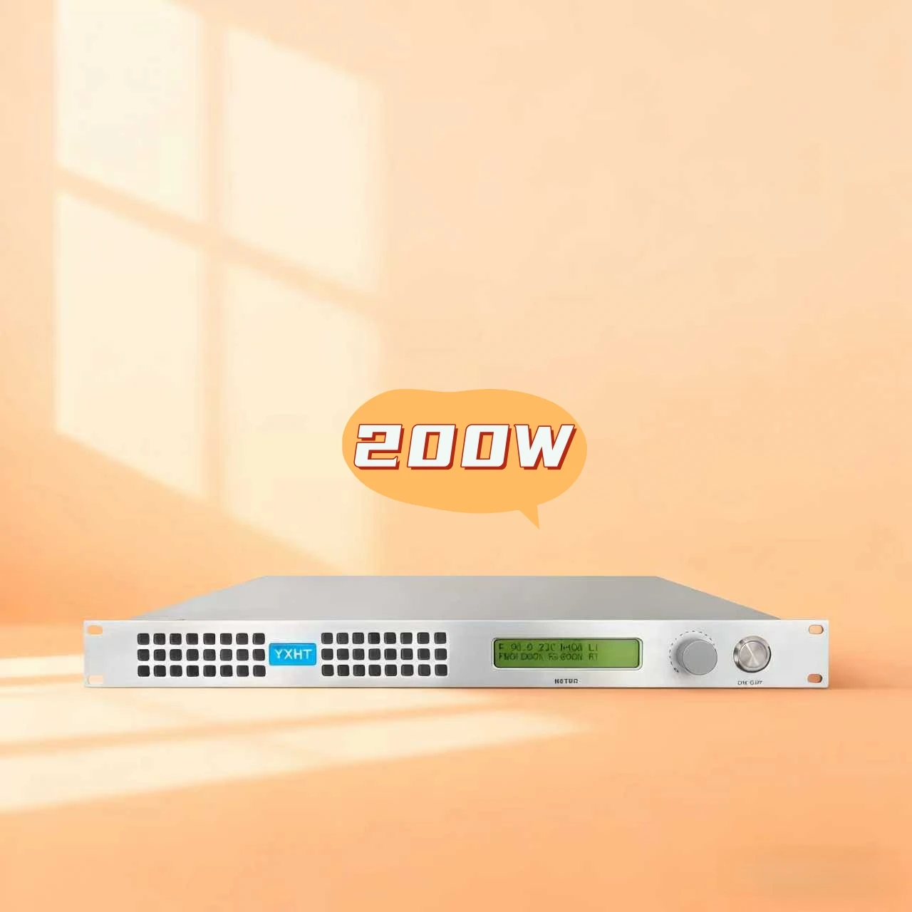 

110V220V Compatible YXHT-200W FM Transmitter (100-240V Multi-Voltage) - Stable, AES/SCA, for Radio Station/Amusement Park