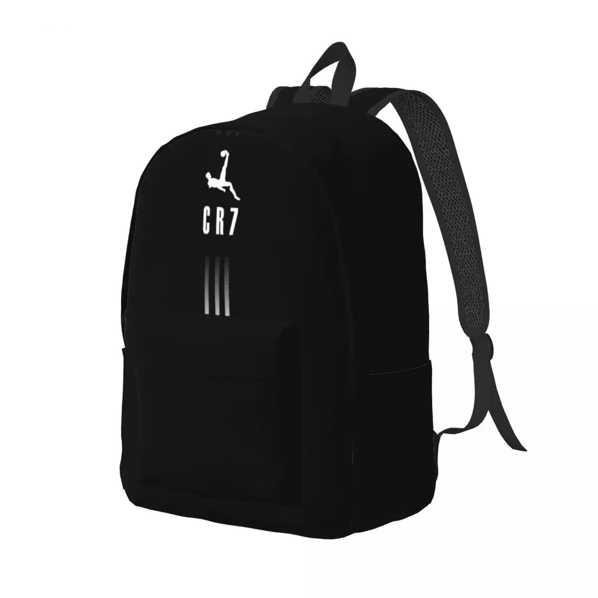 Cristiano Ronaldo CR7 Backpack for Men Women Cool High School Hiking Travel Daypack Football Laptop Computer Canvas Bags Outdoor