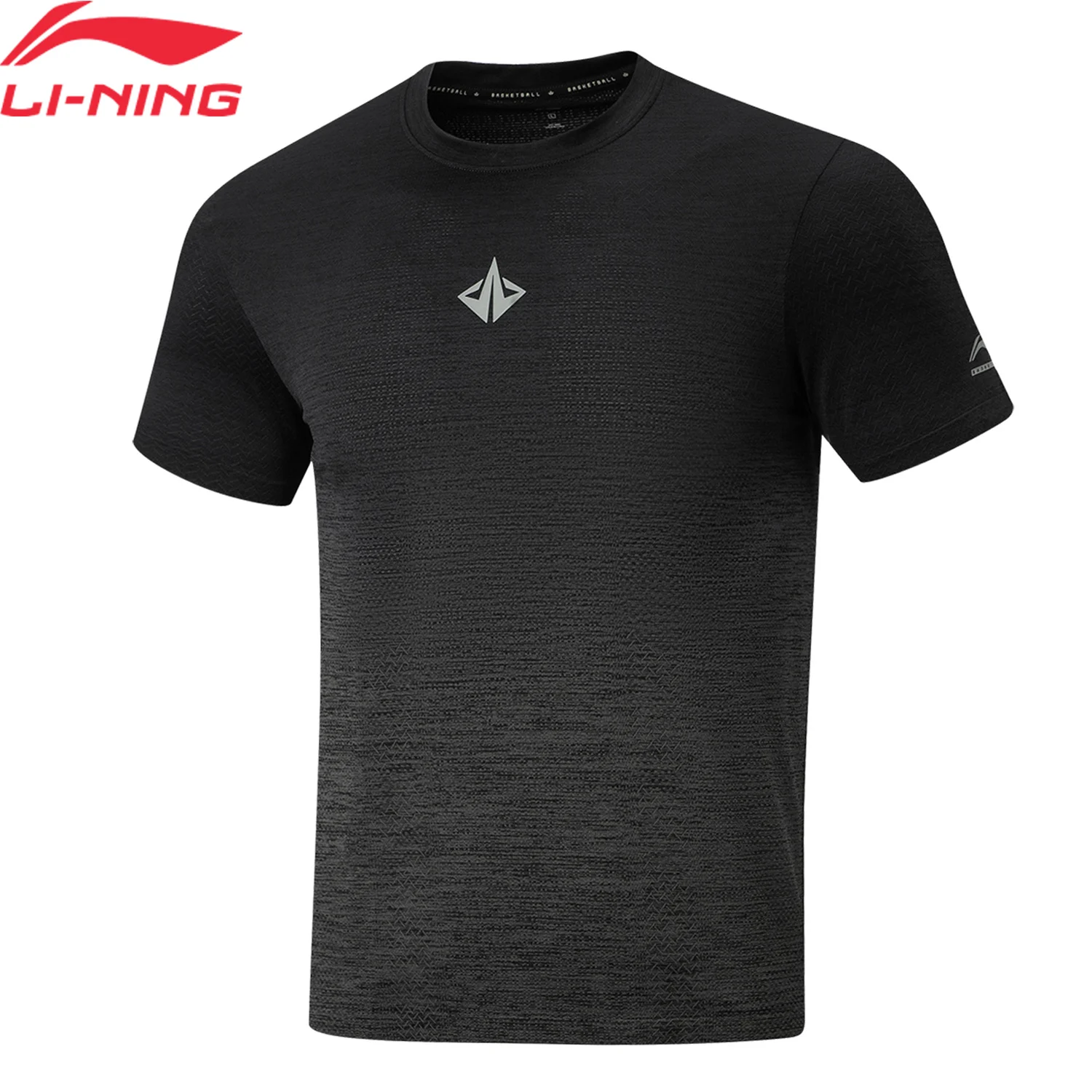 Li-Ning Men's JIMMY BUTLER Basketball T-shirt 66%Polyamide 34%Polyester Slim Fit Soft Breathable LiNing Round Neck Tee ATSW055
