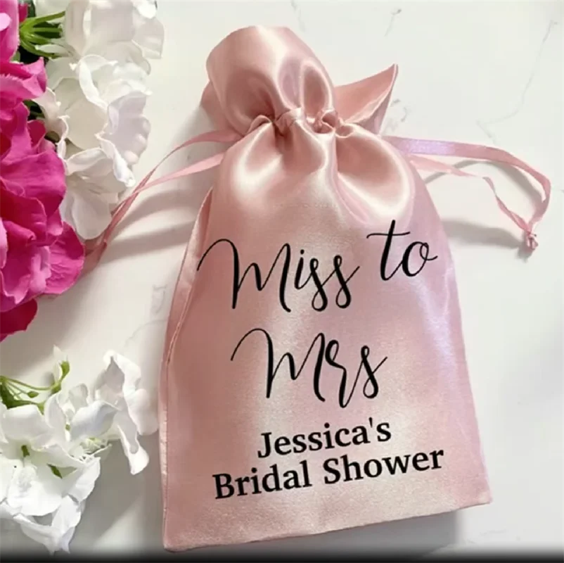 12pcs Bridal Shower Favor Bags, Miss to Mrs, Bridal Shower Favors, Bachelorette Party Favor Bags, Hangover Kit, Recovery Kit