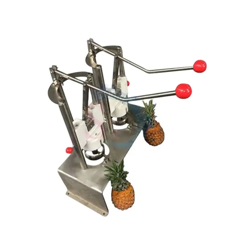 

Commercial Double Hands Manual Ananas Peeler And Corer Machine Hand Pineapple Peeling And Coring Equipment