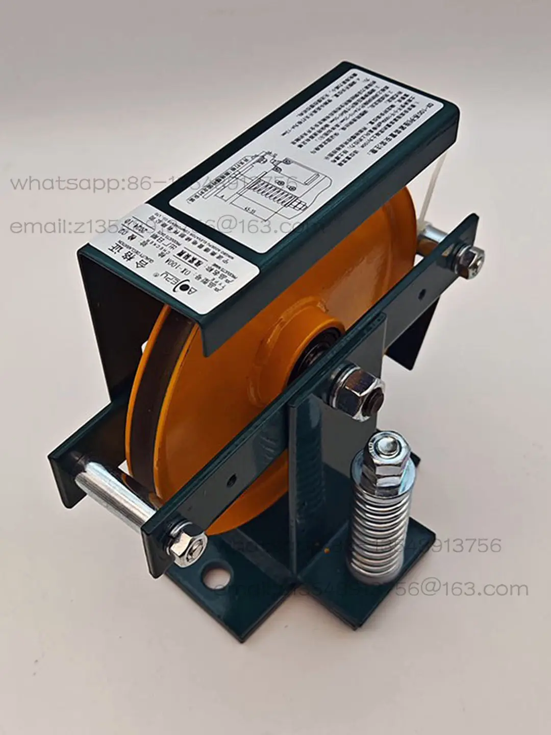 Spring tensioning device OX-100A tensioning wheel OX100B wheel diameter 150 elevator accessories