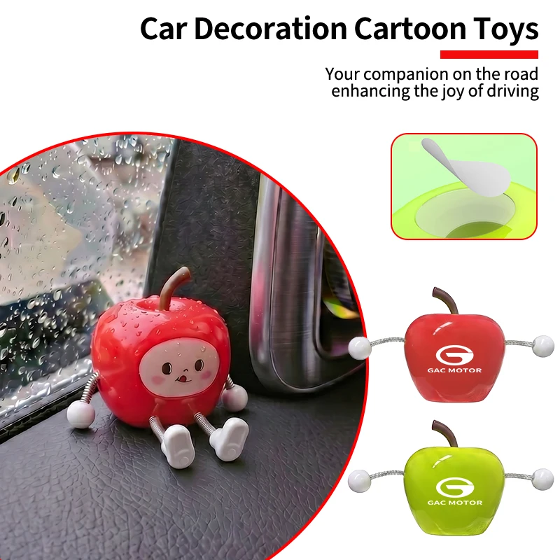 

Car Dashboard Ornament Cute Toy Pendant Desktop Decoration Accessories For Trumpchi GS3 GS4 GS5 GS8 GA3 GA4 GA5 GA6 GA8 GM6 GM8