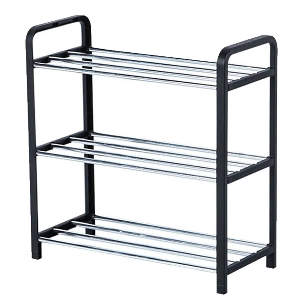 

Practical Three-layer Shoe Shelf Home 3-tier Shoe Organizer Rack for Bathroom