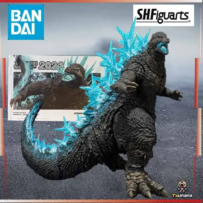

100%Original in Stock Bandai S.H.Monsterarts SHM Godzilla 1.0Anime Figure Godzilla 2023 Radiation Heat Ray Ver.Action Figure Toy