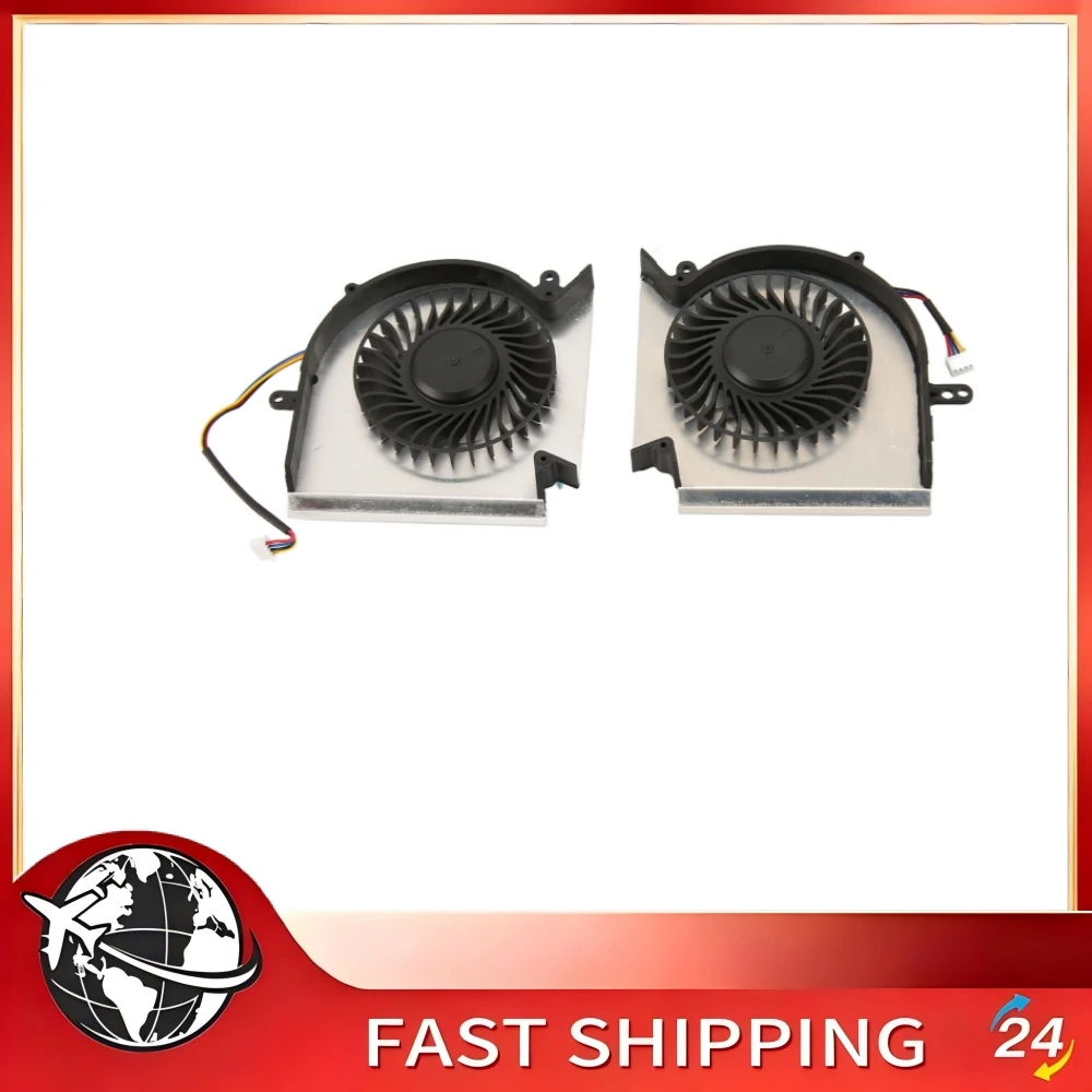 Laptop CPU GPU Fan Light Weight DC5V 0.55A Easy Connection Metal ABS Laptop Cooling Fan High Accuracy 4pin for Repair