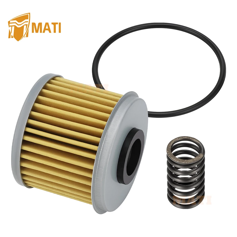 M MATI Oil Filter w/O-Ring Spring For Honda CRF150R CRF250X/R/RX CRF450 TRX450R/ER 2002-2024 15412-MEN-671
