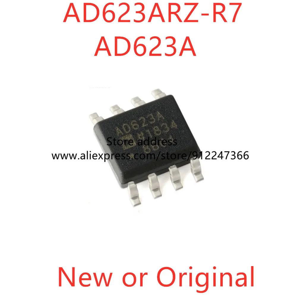 2pcs AD623A AD623ARZ AD623ARZ-R7 SOP-8 New or Original