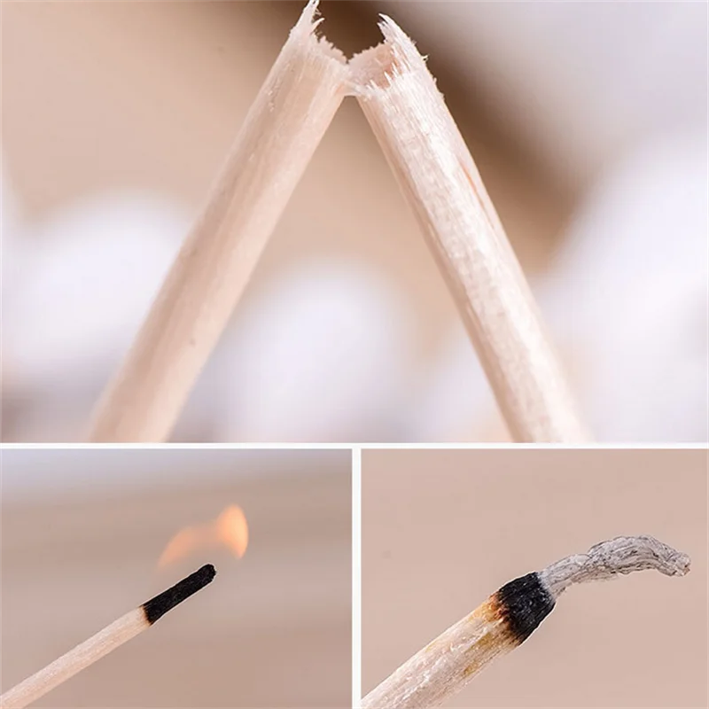 100/1000 pièces Double extrémité coton-tige dissolvant d'oreille ménage bâton en bois démaquillant bâton de beauté démaquillant dissolvant d'oreille ﻿