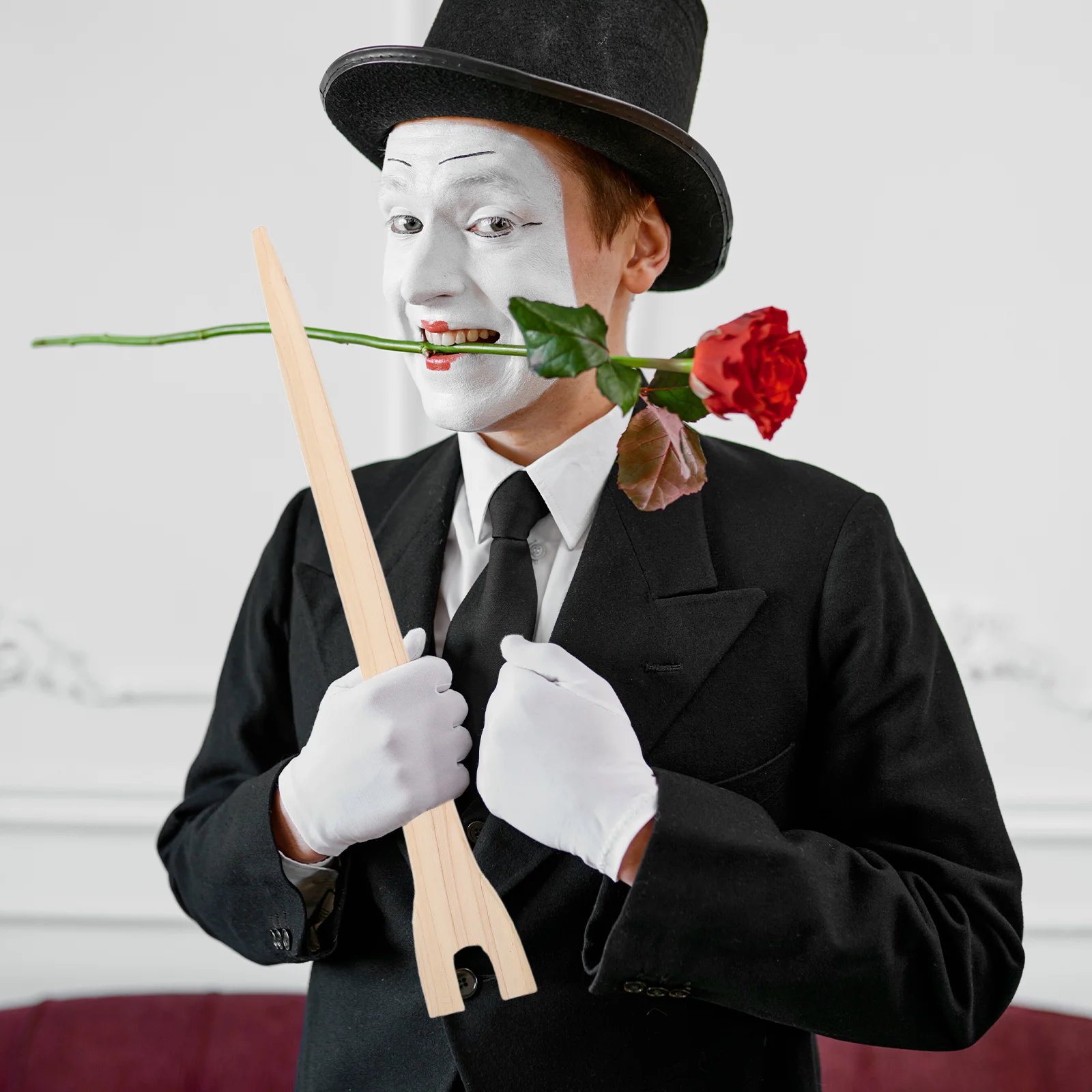 Wooden Juggling Sticks 9.82X2.04X0.59" Circus Skill Training For Balance Practice Beginner Friendly Juggling Props Circus