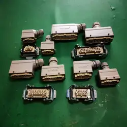 6/10/16/24 pins heavy duty connector Male plug and female socket