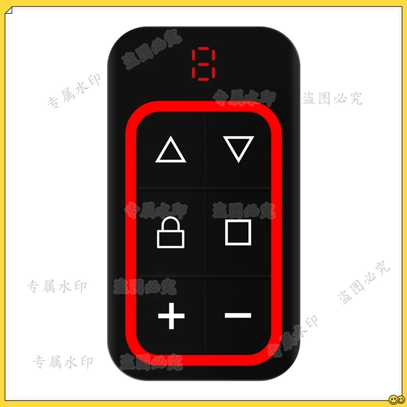 8CH Multi Frequency Garage Door Remote Control 270-868MHZ RF Copy Remote Control Automatically Identify Frequency A