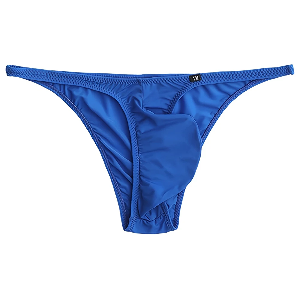 Men\\\'s Underwear Briefs Low Rise Style with Enhanced Pouch Support Half-Covered Butt Design for Movement Freedom