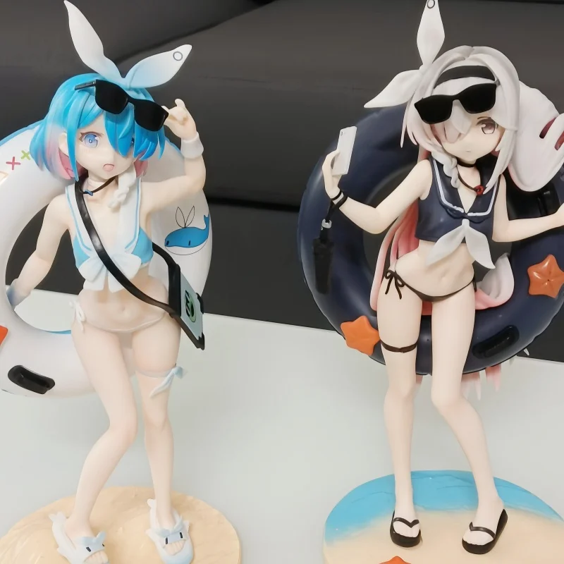 New Blue Archive Figure Arona Anime Figure Swimwear Blue Arona Black Arona Figurine Model Statue Doll Collection Decoration Toy