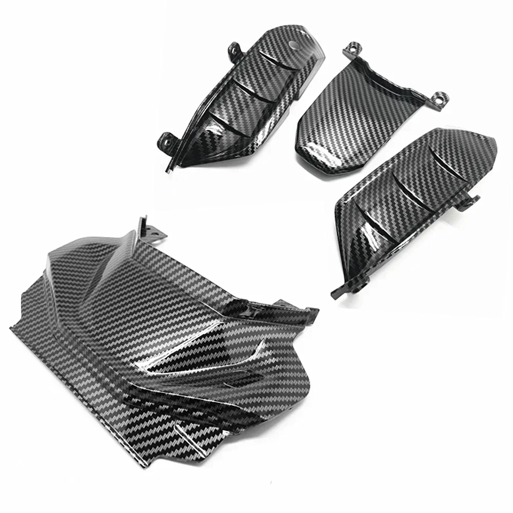 Hydro Dipped Carbon Fiber Finish Rear Seat Center Side Tail Fairing For YAMAHA MT-07 MT07 2014 2015 2016 FZ07 MT07