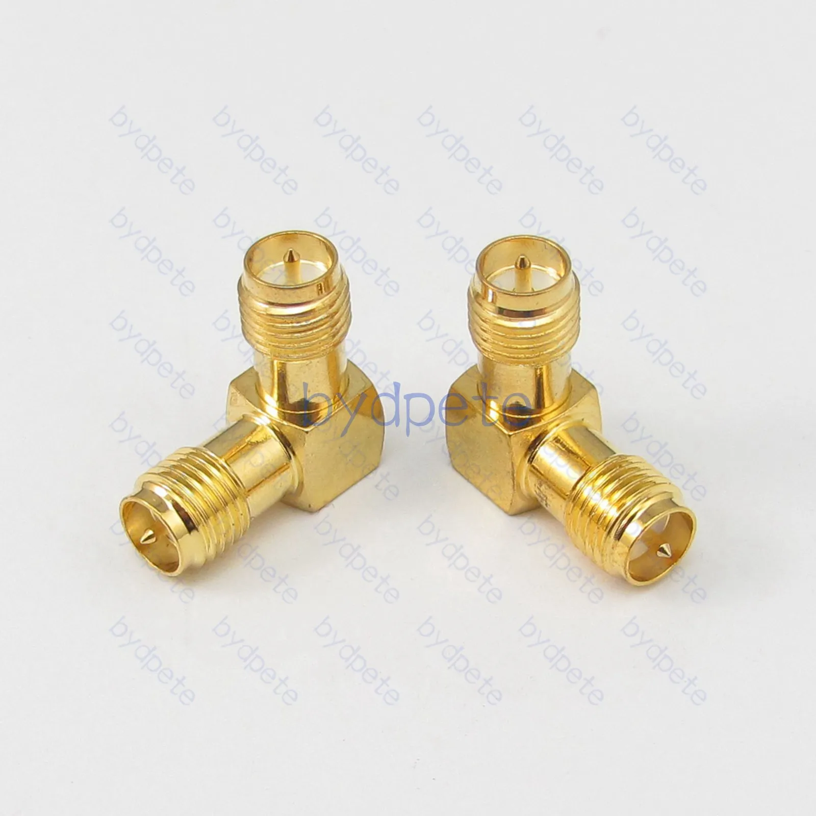 

Female RP-SMA to Female 90 Degree L Shape Male Pin RF Adapter Connector Convert Tanger