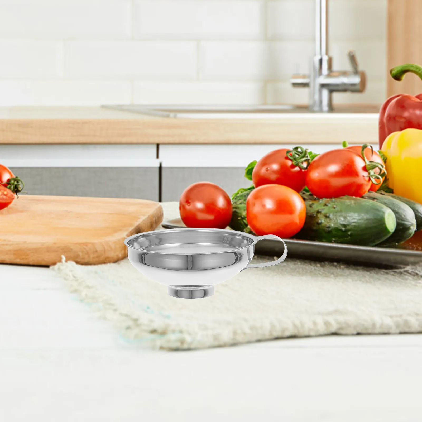 

Stainless Steel Wide Mouth Extra Large Kitchen Tool For Canning Jars Bottles Liquid Dry Ingredients Transfer Efficient