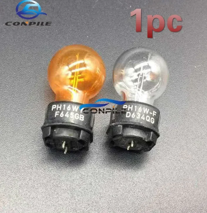 

1pc used For Mercedes Benz S350 E230 car brake light bulb tail light PH16W PH16WY bulb signal light CLS 500 2005