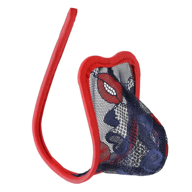 

Lace C-String Thong Men Sexy Lingerie Transparent U Convex Underwear Gay Pouch Tanga Slip C-shaped Pants Sissy Invisible T-pants