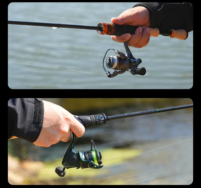 Cadence 250 Spinnfischrolle Mini Metallspule Ultraleicht Glatte Spule Angelrolle für Süß- und Salzwasser Pro – Detail 31