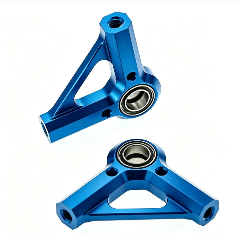 Metal Upgrade Parts Kit Drive Shaft Servo Mount Steering Bridge Steering Arms Fit Tamiya TD4 1/10 RC Off-Road Crawler Car Hop-Up - view 5