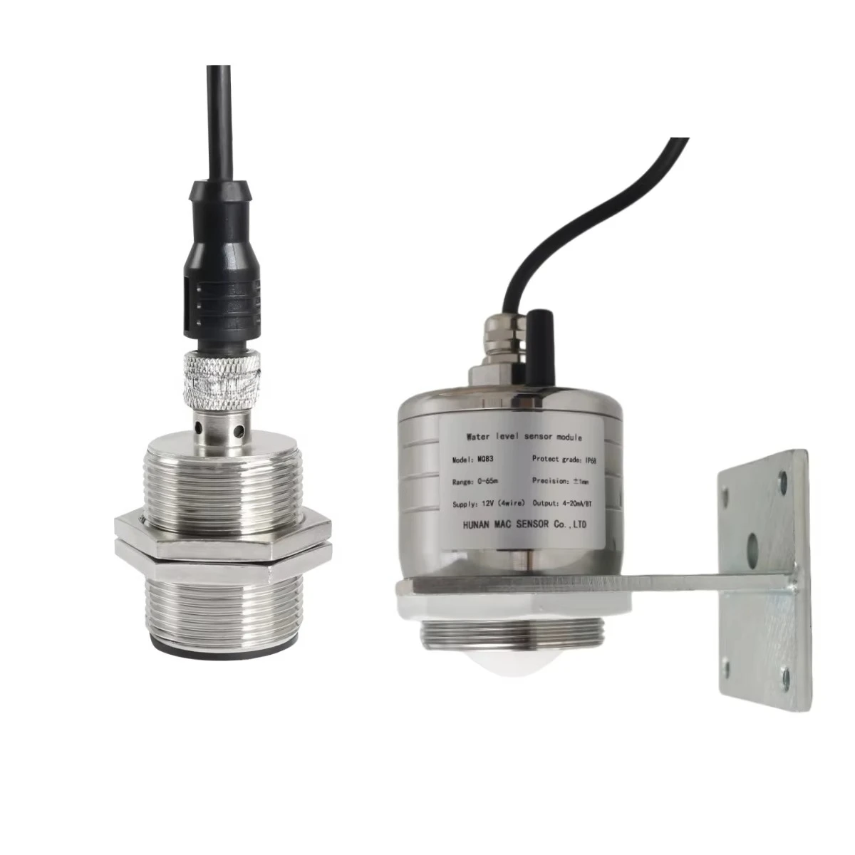 Non Contact Water Liquid River Radar Level Distance Measurement Transmitter Sensor Meter