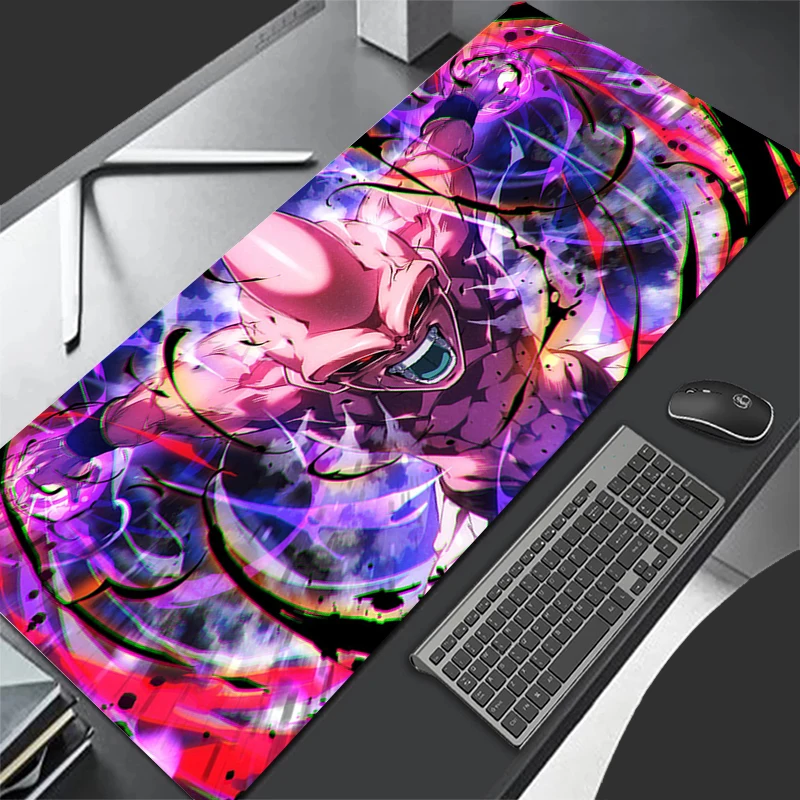 

Mouse Pad Gaming New Mousepad Japan Anime Dragon Balls MousePads Majin Buu Table Keyboard Pad Non-Slip Soft Computer HD Desk Mat