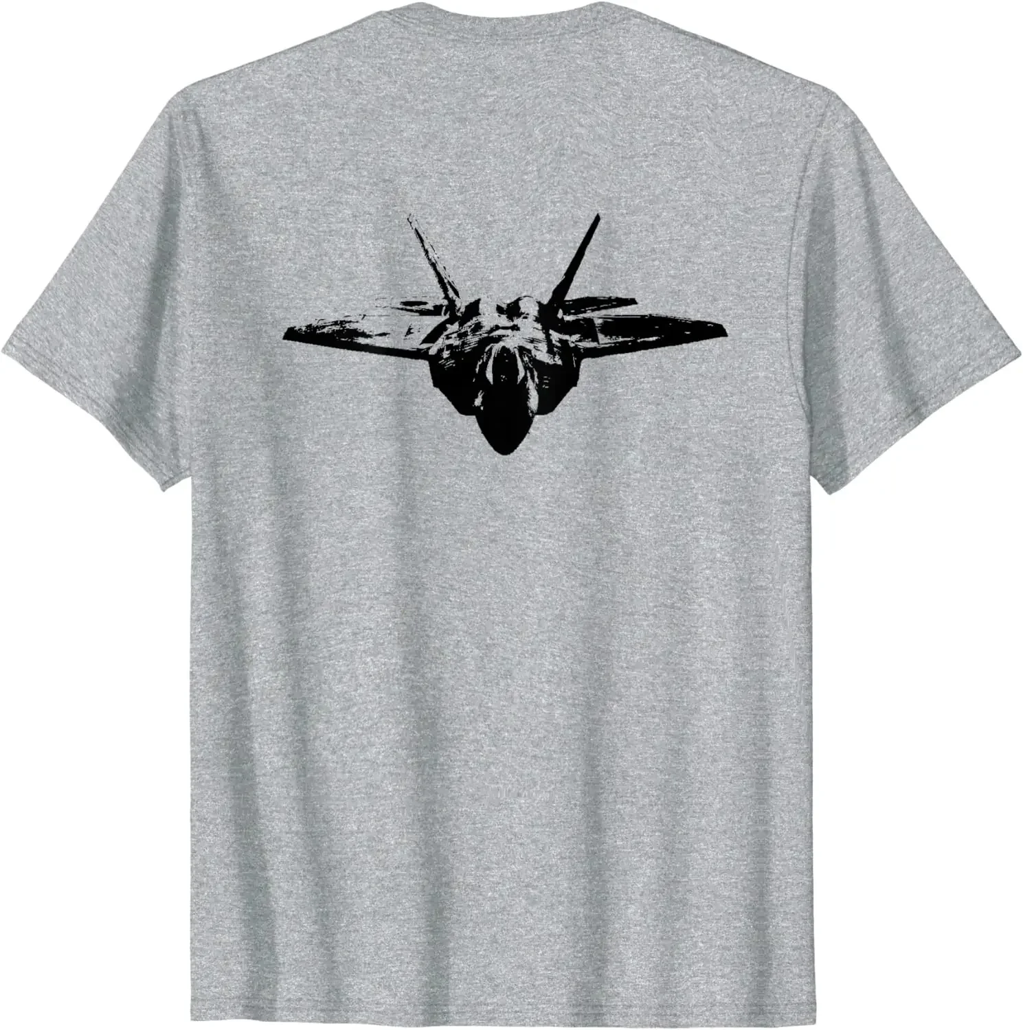 F-22 Raptor Fighter Jet Silhouette Men T-Shirt Short Sleeve Casual 100% Cotton O-Neck Summer Shirt