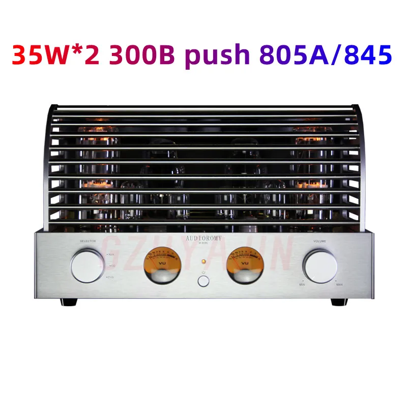 

Single end Class A 35W*2 300B push 805A/845 high-power electronic tube fever pure bile engine with front thrust