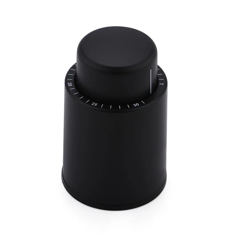 النبيذ فراغ الفلين النبيذ الأحمر زجاجة النبيذ سدادة التوقف غطاء فراغ السدادة حارس الطازجة مع الموازين الرقمية، الفضة