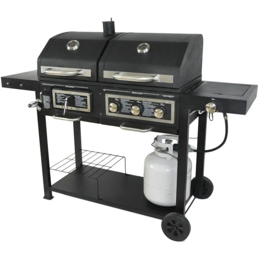 

Dual Fuel Combination Charcoal/Gas Grill