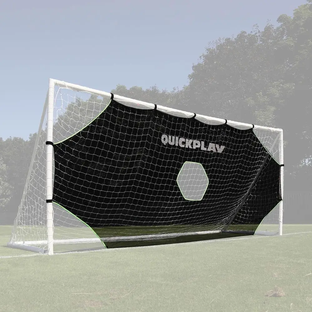 

5-Zone Soccer Shooting Trainer: Portable Practice Net for All Ages - Perfect for Backyard and Club Training
