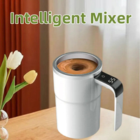 Mixer Machine Mini Electric Portable Blender Intelligent Automatic Stirring Coffee Milkshake Cup Kitchen Home Appliance Grinder