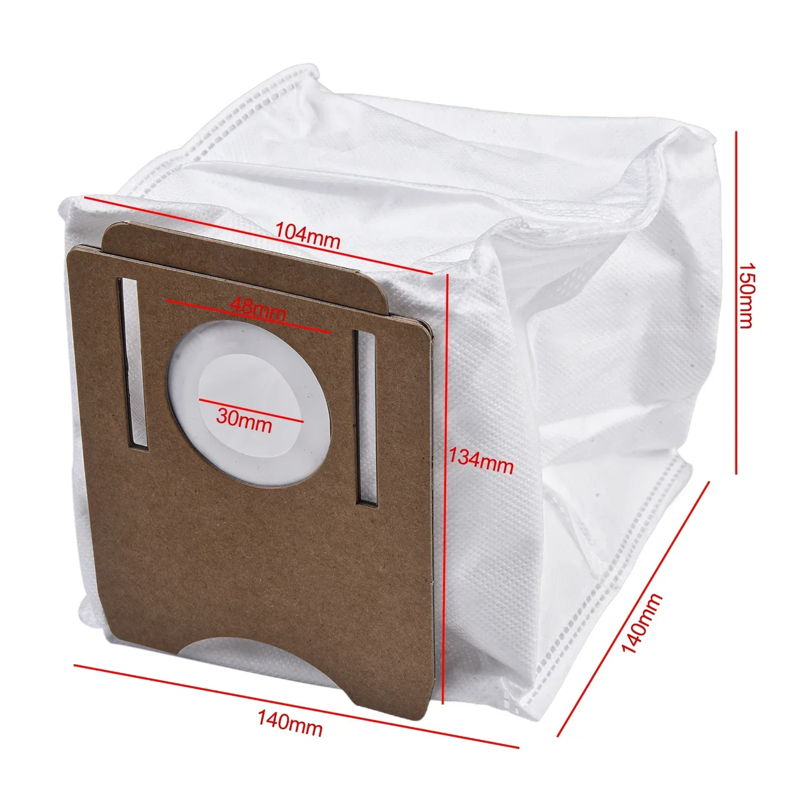 Sac à poussière de compatibilité optimale pour Midea, livres efficaces, CLIEN T24, ThinkAir RV50 Pro, S8 Plus