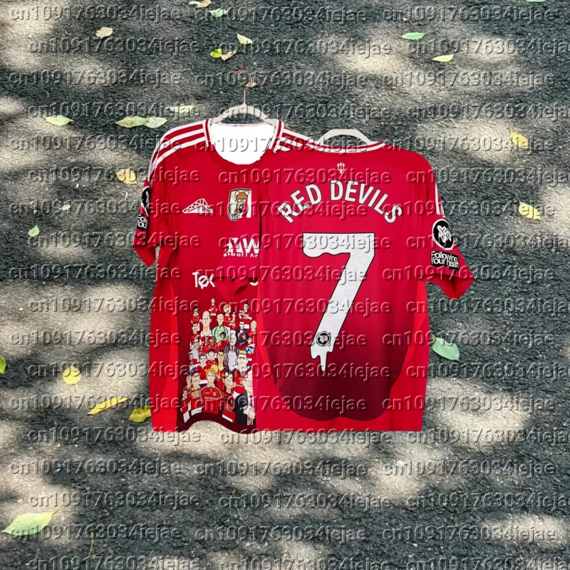 

Hot Selling Soccer Jersey Collection Reinvention Plan Red Devils Same Sports Training Wear Summer Men's Adult Children's T-Shirt