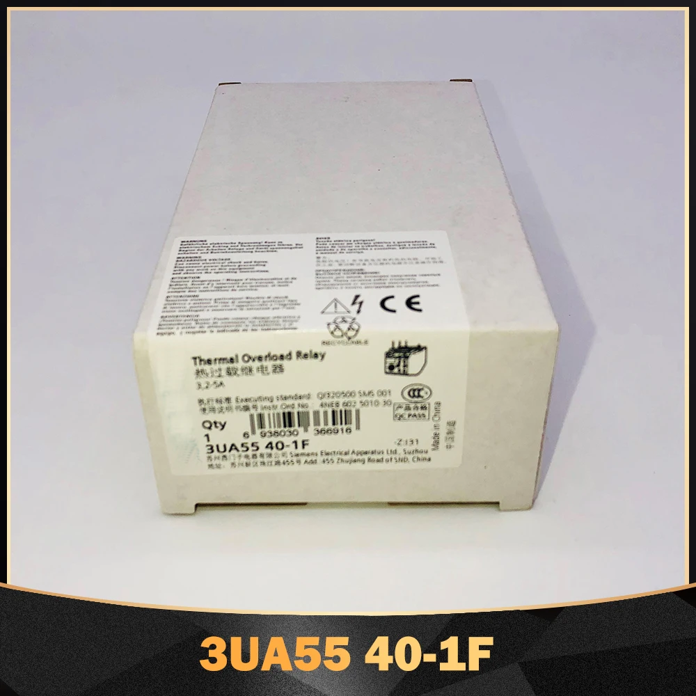 New 3UA5540-1F 3UA55 40-1F Thermal Overload Relay 3.2-5A High Quality