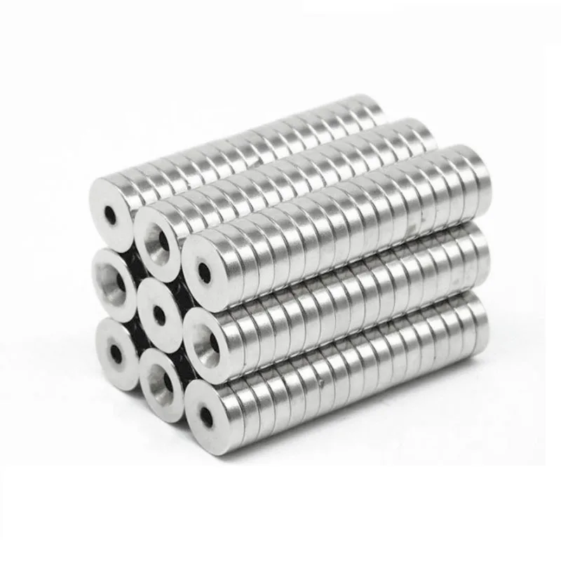 5~300PCS 18x3-5mm N35 Permanent NdFeB Strong Magnets 18x3 mm Hole 5mm Round Countersunk Neodymium Magnetic Magnet 18x3-5mm18*3-5