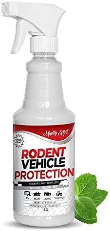 

Спрей-отпугиватель грызунов Mighty Mint с мятным маслом – 16 унций – Натуральное средство от мышей и крыс для автомобилей, фургонов, грузовиков, лодок