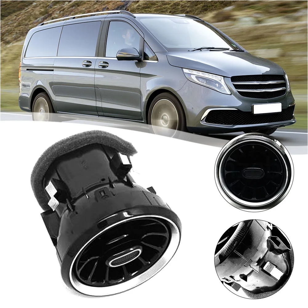 Aerodynamic Design Car Front Interior Dash Board Outlet For Vent Grille Compatible with Multiple For Benz Models