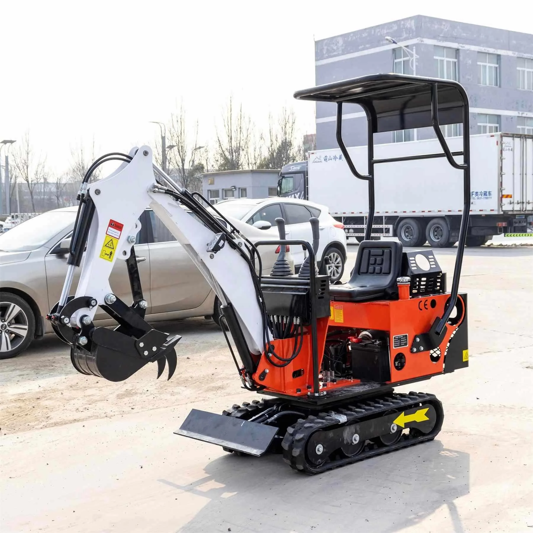 حار بيع RHINOCEROS 0.8T حفارة صغيرة EX08