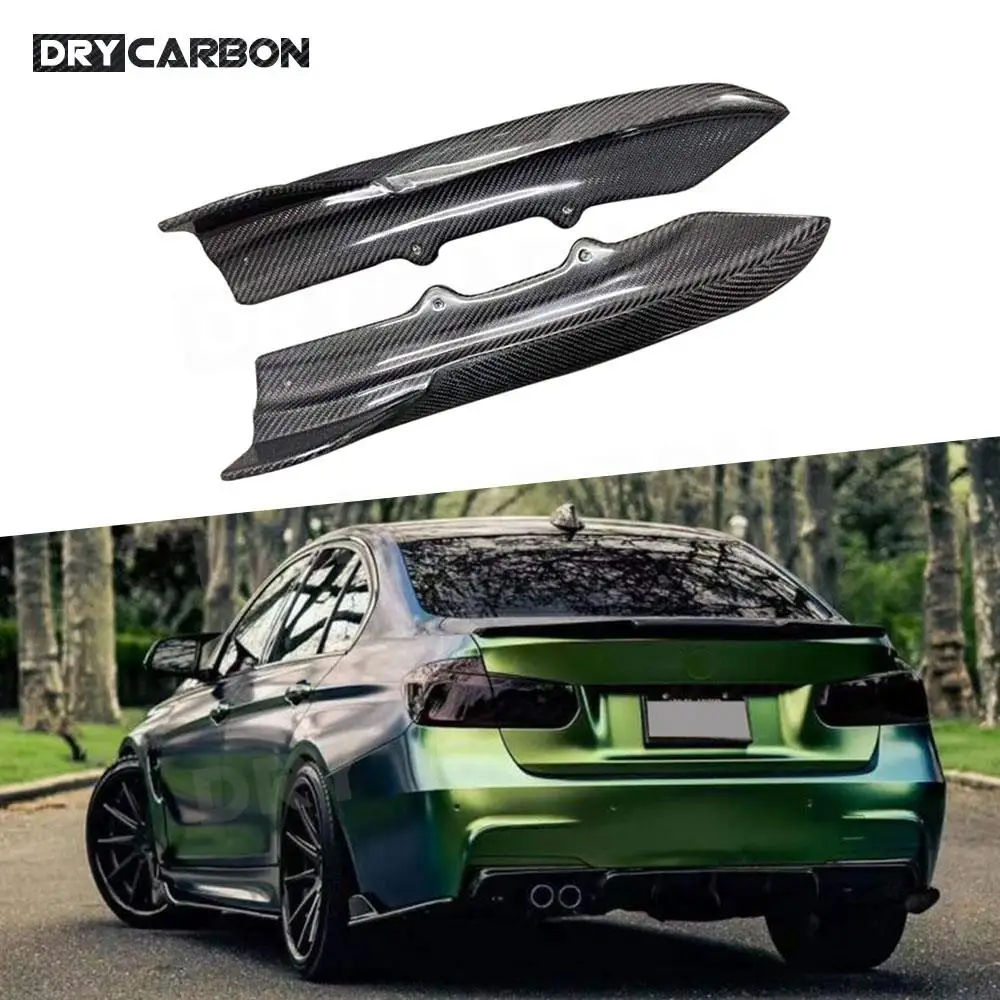 

for BMW 3 Series F30 2012-2018 M Sport Car Carbon Fiber Side Skirt Spoiler Rear Splitters Bumper Flaps Bumper Aprons