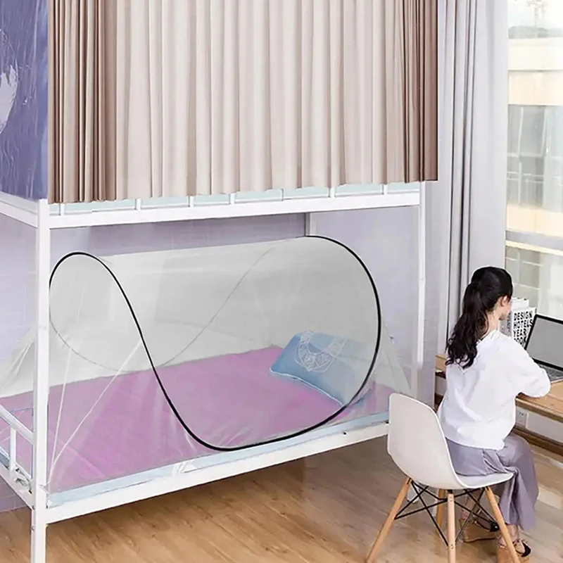 Mosquito Net For Trips Anti Mosquito For Girl Single Bed Folding Portable Adjustable Luxury Mosquito Net For Bed