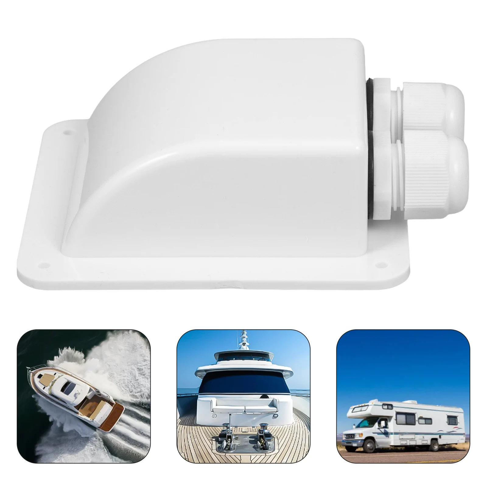 

Solar Panel Base Cable Entry Gland Single RV Glands Roof Wire Connector Housing Holder