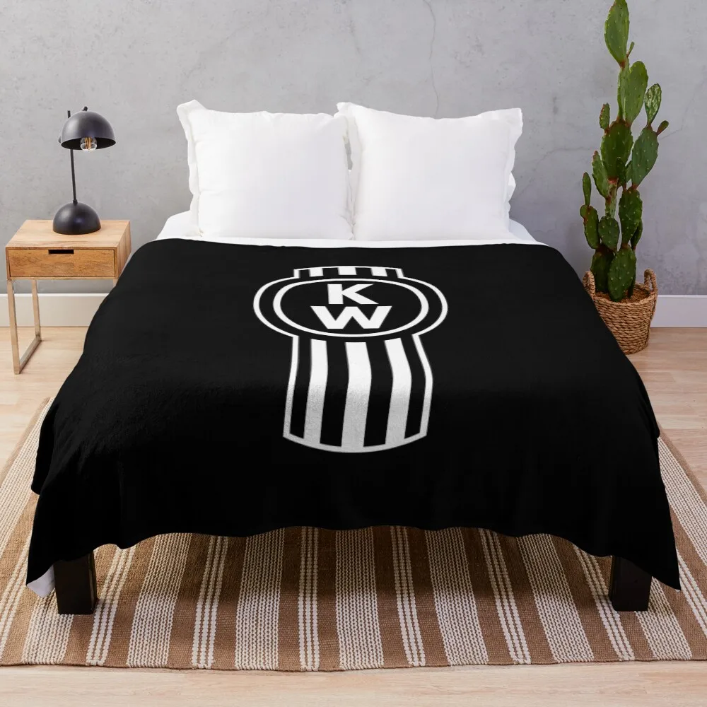 

kenworth logo truck trending Throw Blanket