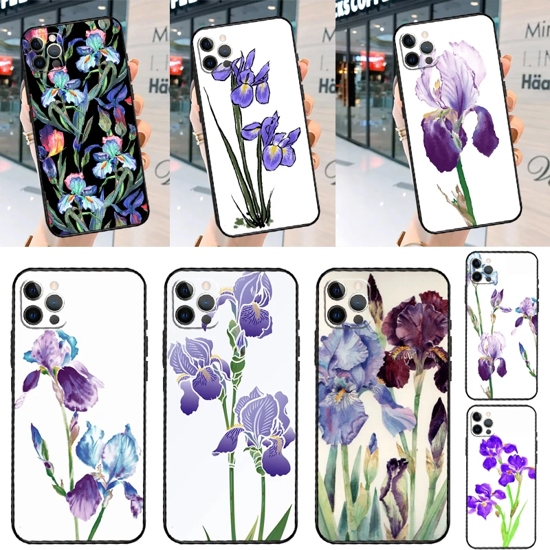 القزحية الأرجواني زهرة المائية الحال بالنسبة OnePlus 15 13 13R 13T 12 12R 11 10 10T 8T Nord CE 4 2 3 Lite N20 N30 Nord 5 غطاء #1