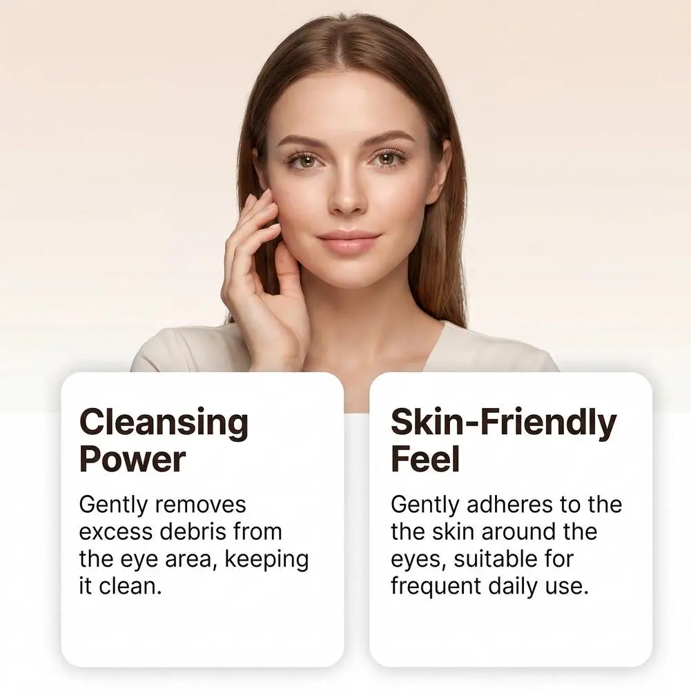 Wimpernreinigungsschaum, sanftes ölfreies Wimpernshampoo, Make-up-Entferner, nicht reizende Augenpflege 50ml – Detail 16