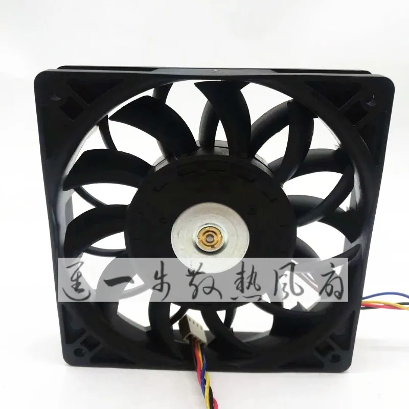 New FFB1212SH 12025 12V 1.24A 12CM High Speed High Air Volume Fan（2PCS）