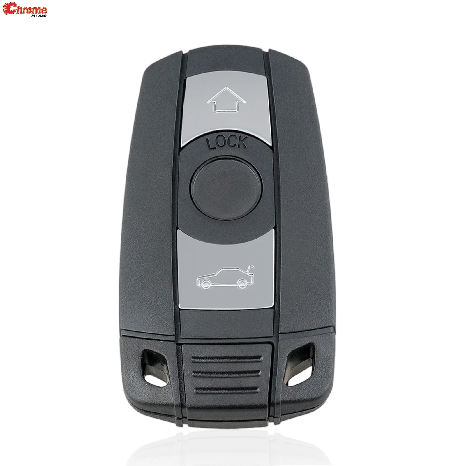 For BMW 1 3 5 6 7 Series X3 E90 E91 E92 E93 F01 F02 F04 Remote Smart PU Leather Key Case Cover Shell Holder Key Fob Chain Ring