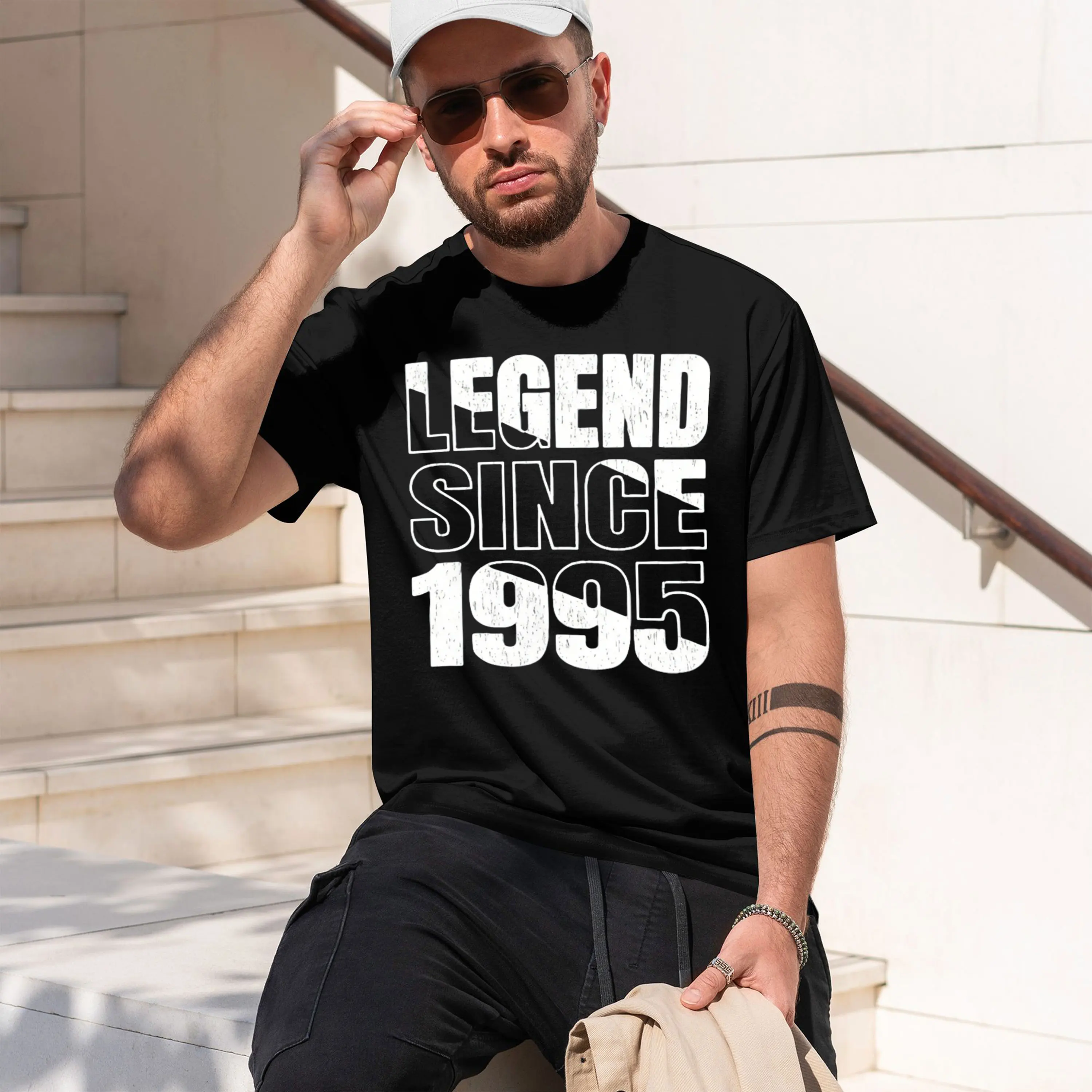 Summer Super Discount Legend Since 1995 Birthday Legendary Since 1995 Green and White Graphic T Shirt Funny Shirt Easter Day 202